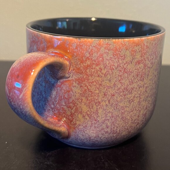 Cordon Bleu BIA International Mug Glazed in Hues of Plum, Celedon & Russet - Picture 3 of 15